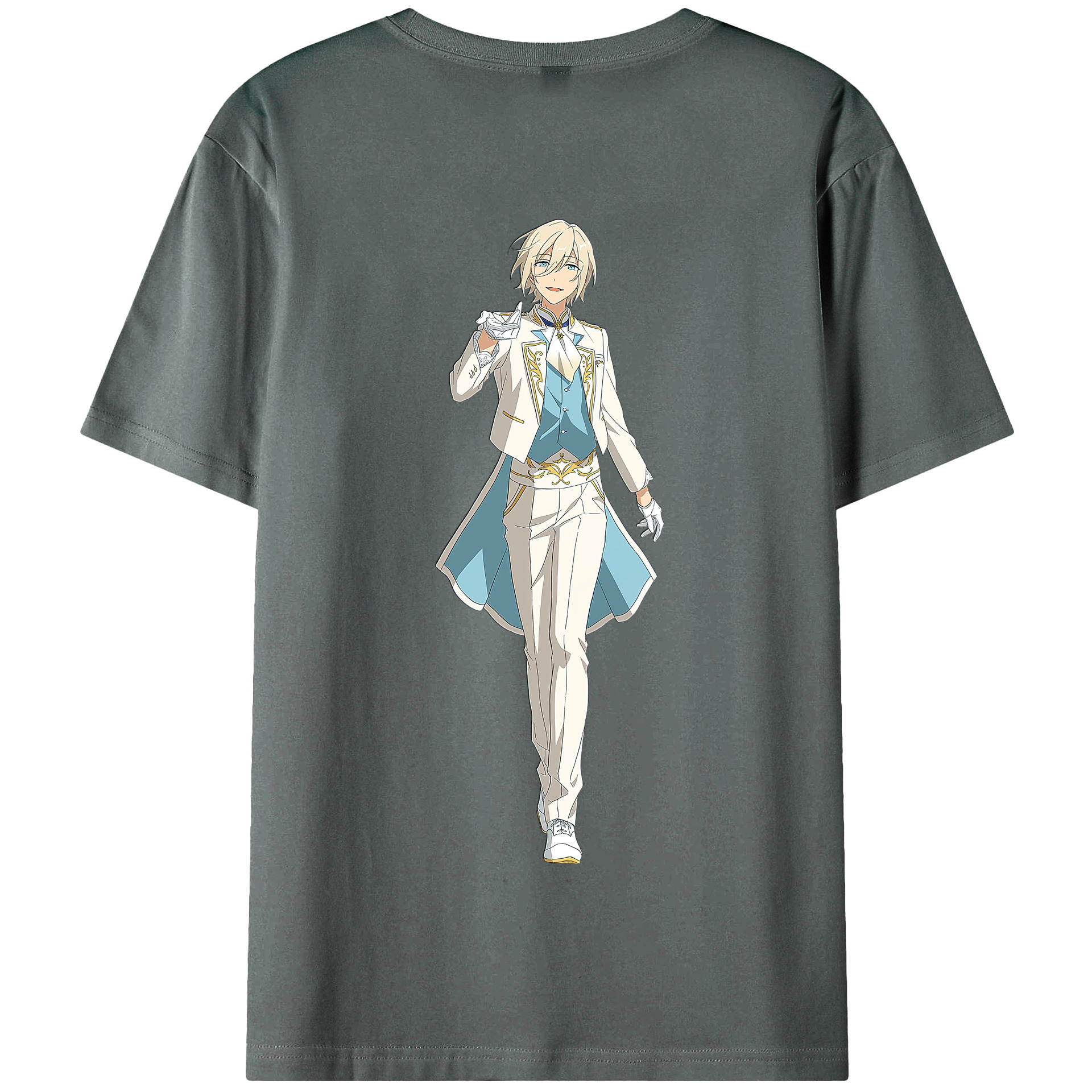 （画像用） あんさんぶるスターズ! Ensemble Stars 綿100％半袖Tシャツ（背面プリント）